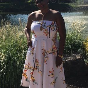 SOLD!!!  Strapless Dress‼️‼️